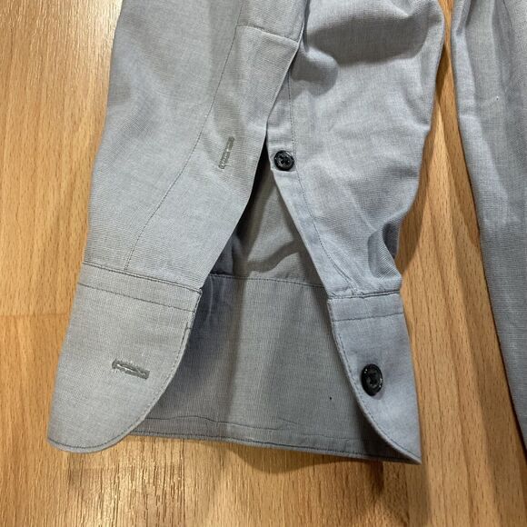 Tom James Dress Shirt (Men’s Size XL) • Customized • Button Up • Blue • EUC - Picture 4 of 6